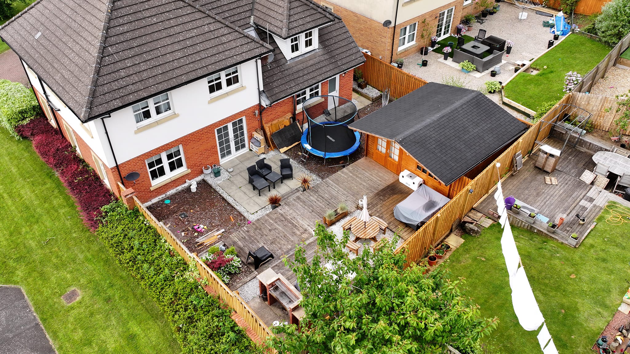 Garden before transformation