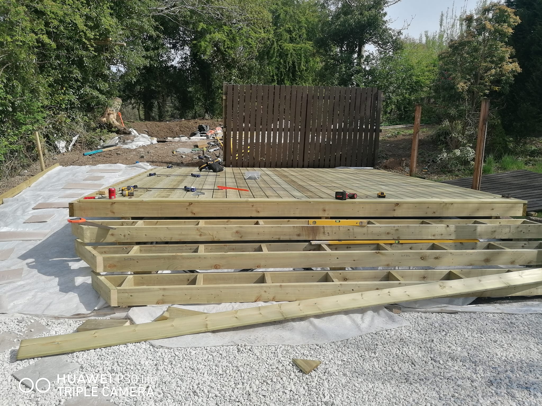 Garden transformation during work - view 8