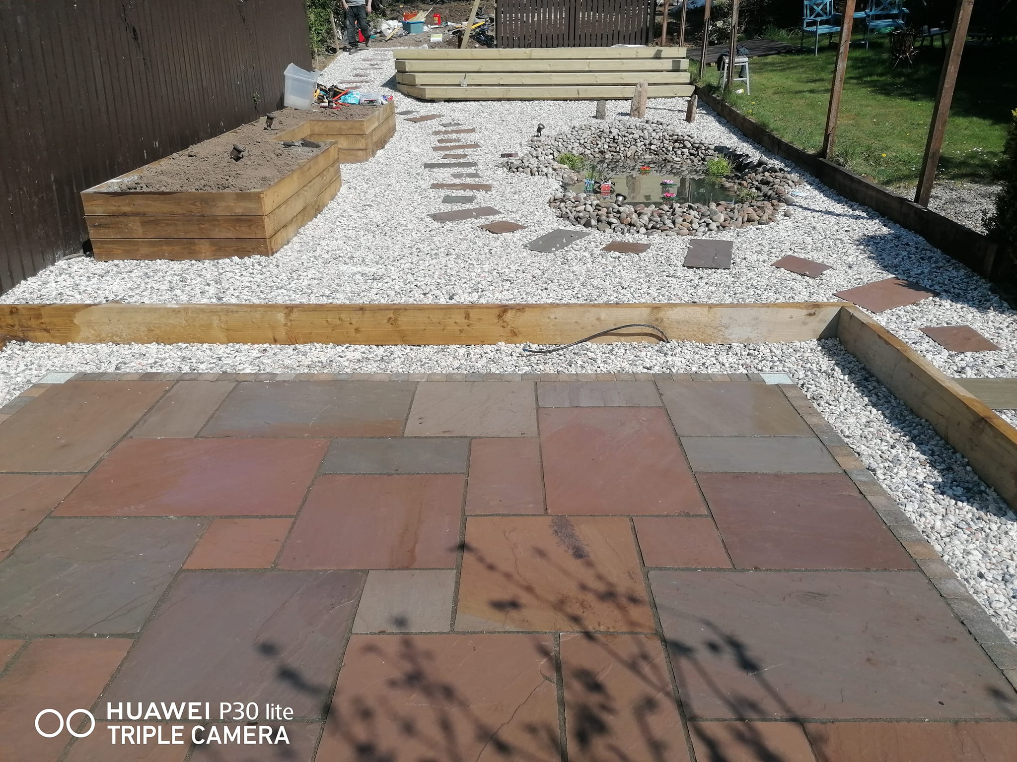 Garden transformation during work - view 9