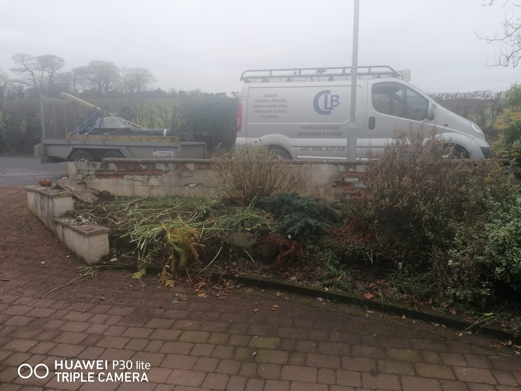 Front garden before makeover
