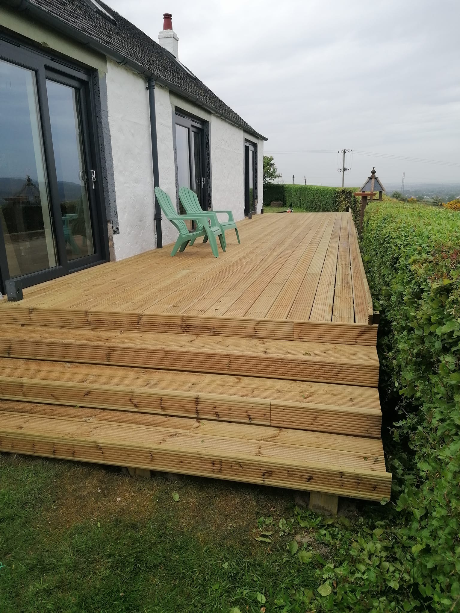 Completed deck - view 1