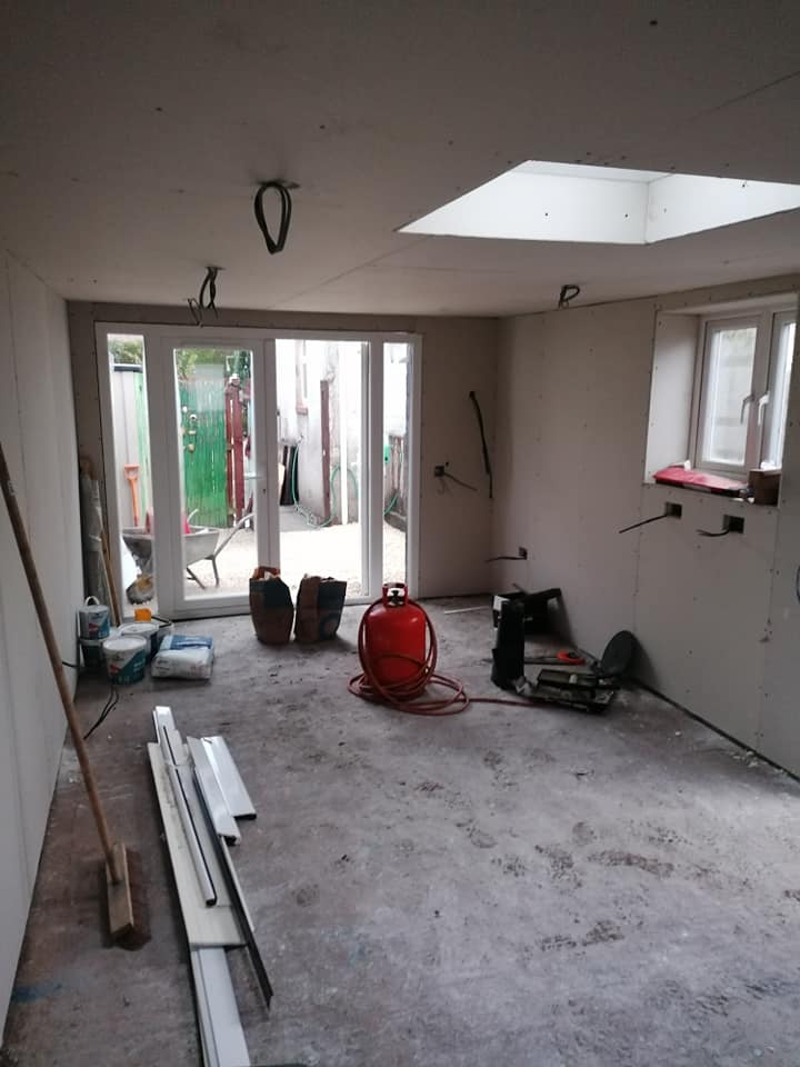 Interior work in progress - view 3